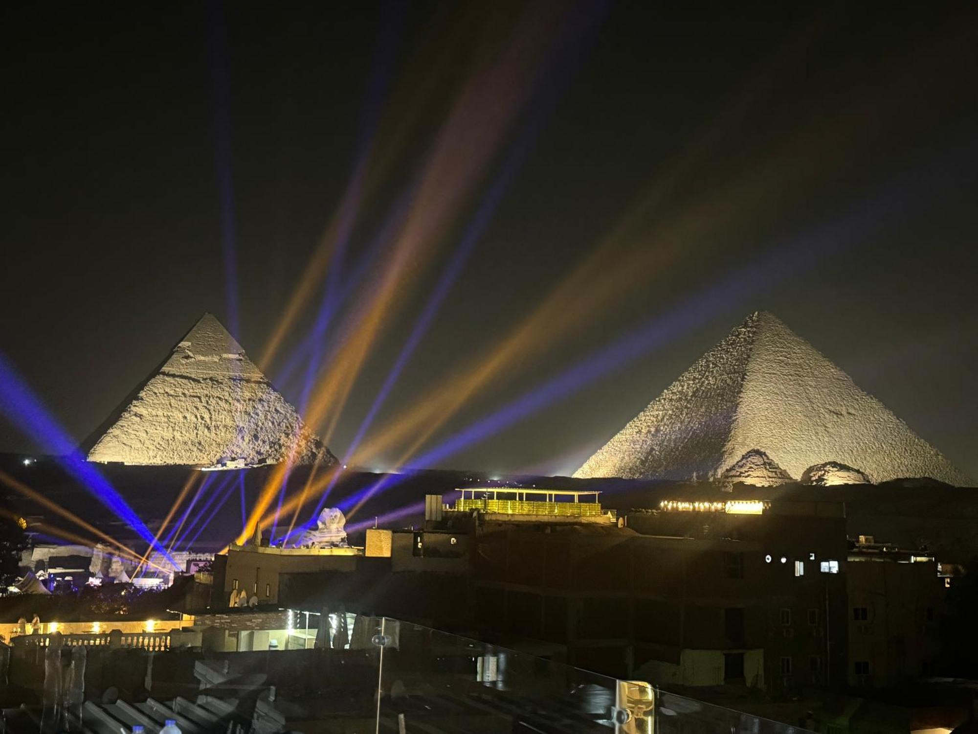 Pyramids And Sphinx Hotel Kafret el-Gabal Екстериор снимка