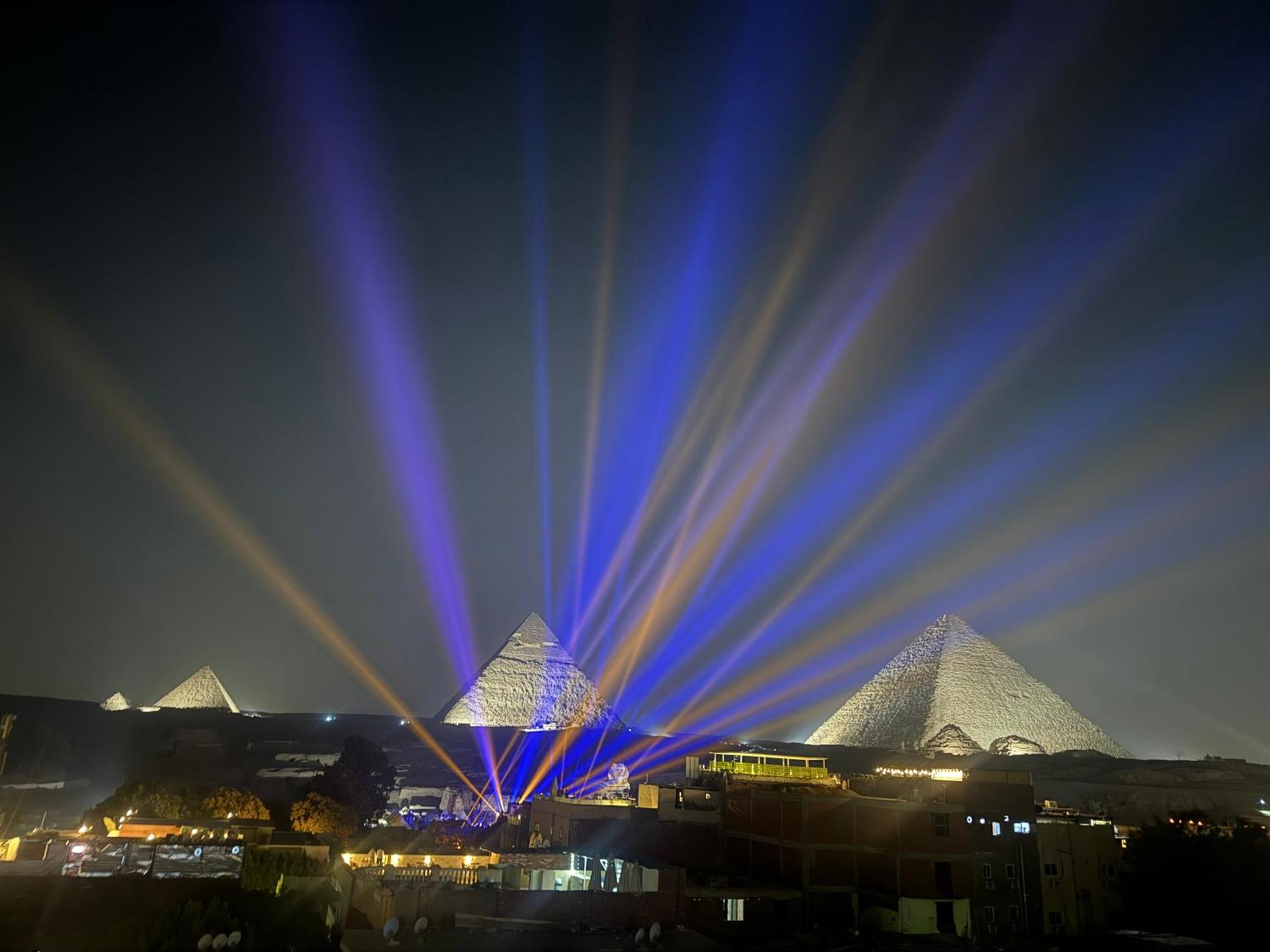 Pyramids And Sphinx Hotel Kafret el-Gabal Екстериор снимка