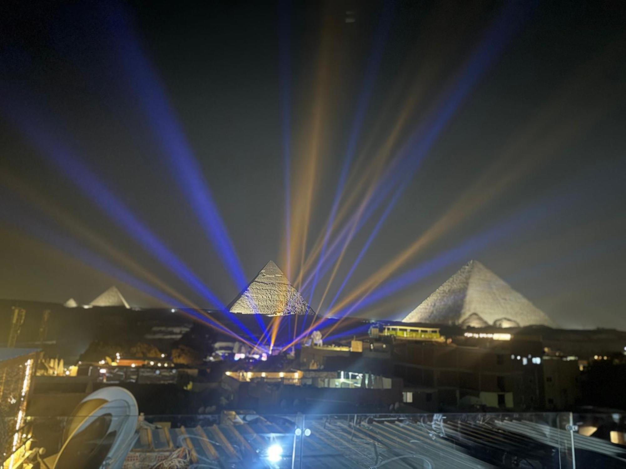 Pyramids And Sphinx Hotel Kafret el-Gabal Екстериор снимка