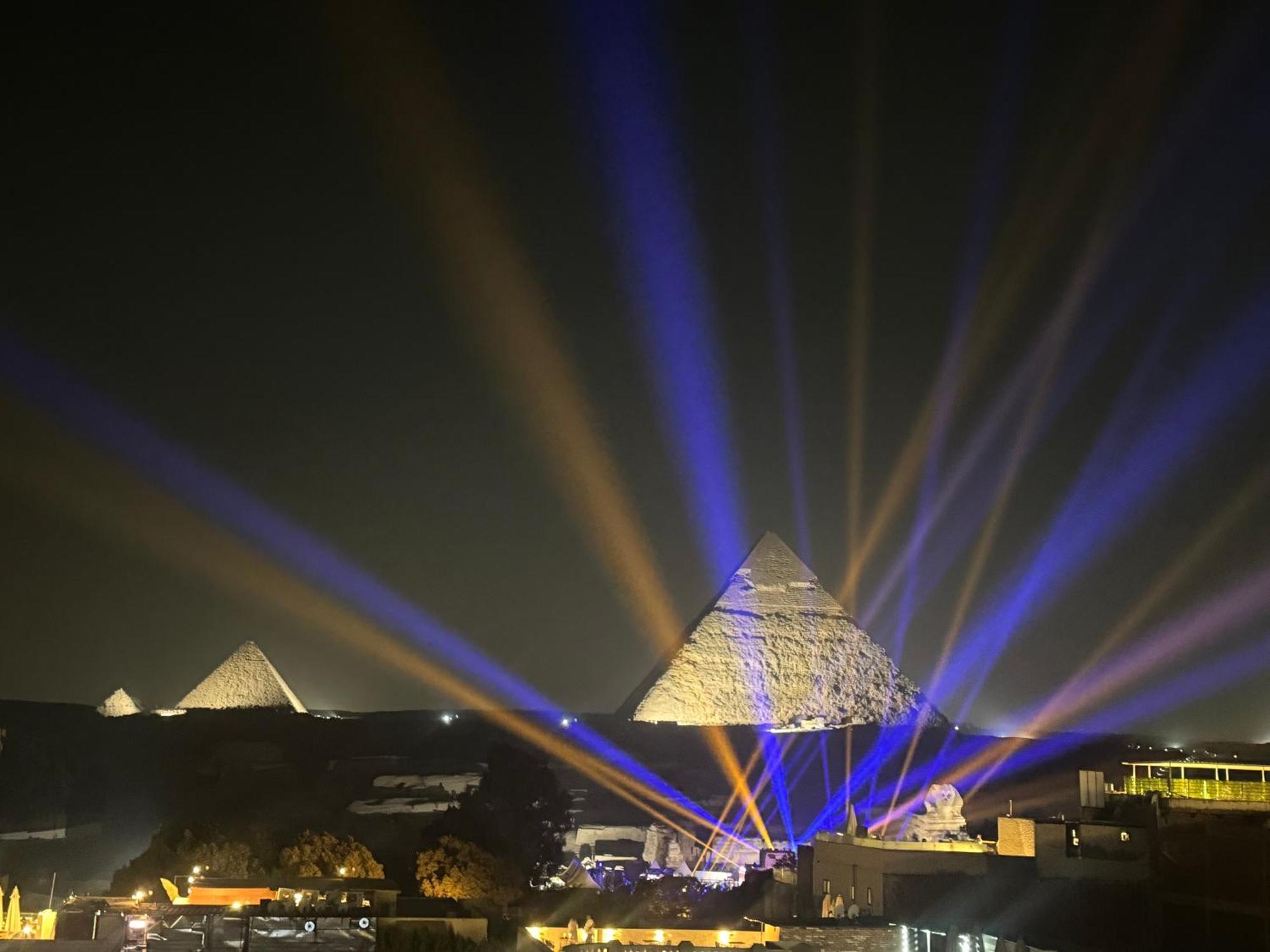 Pyramids And Sphinx Hotel Kafret el-Gabal Екстериор снимка